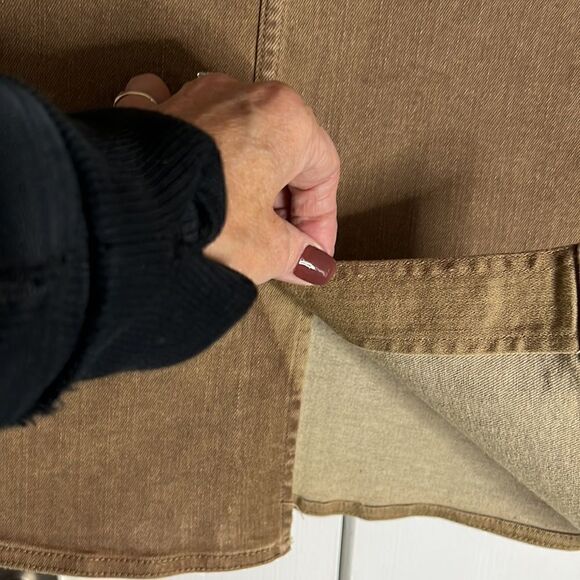 Ralph Lauren Brown Denim Skirt Size 6 - Picture 8 of 11